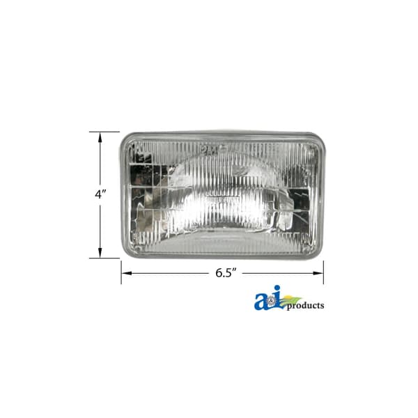 Lamps, Sealed Beam, Halogen, 12 Volt 6.5" x4.7" x5"